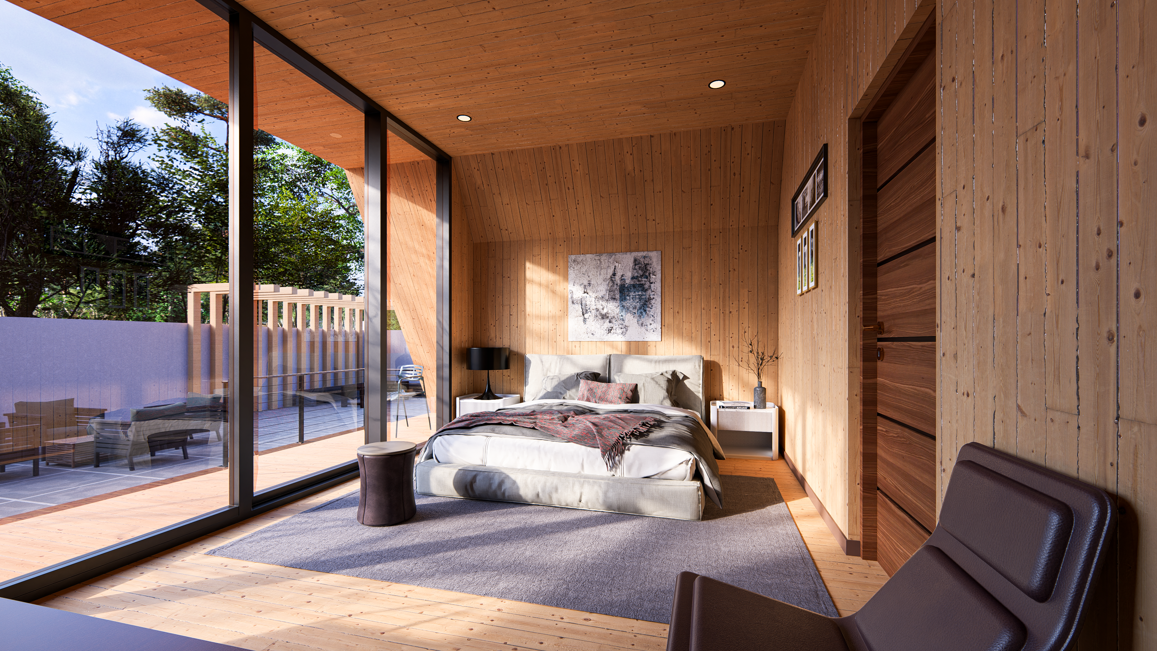 The CH Farmhouise bedroom